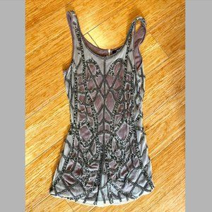 Beaded sleeveless top from Anthropologie, never worn!